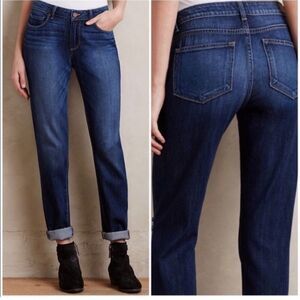 Paige Anthropologie Dark Wash Jimmy Jimmy Skinny Jeans